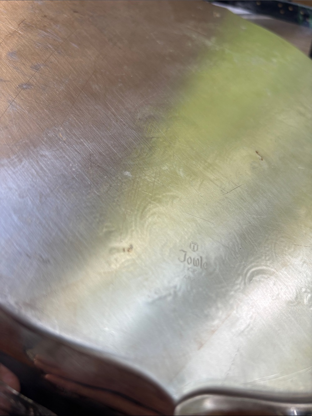 Towle EP 4022 Silverplate Candy Or Cake Dish Is Know As Old Master/Rose Scroll - Picture 9 of 9